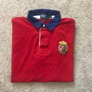 Vintage Ralph Lauren POLO (half button up)